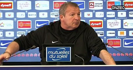POINT PRESSE : AVANT GUINGAMP - MONTPELLIER