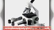 AmScope M500A-P Digital Monocular Compound Microscope WF10x and WF16x Eyepieces 40x-1600x Magnification