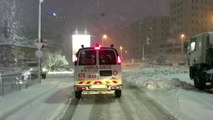 Tempestades de neve atingem Israel, Jordânia e Líbano