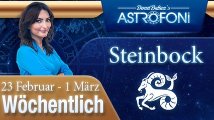 下载视频: Monatliches Horoskop zum Sternzeichen Steinbock (23 Februar-01 März 2015)