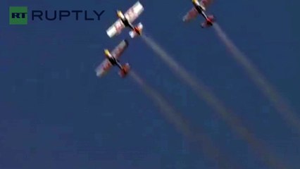 Dos aviones evitan chocar milagrosamente en pleno vuelo