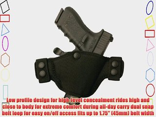 Bianchi 4584 Black Evader Size 14A Holster Springfield Xd-9 (Left Hand)
