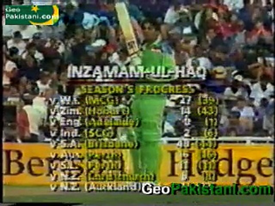 World Cup 1992 - Pakistan vs New Zealand (Semi Final) - Part 3