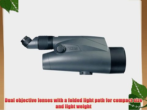 Yukon Advanced Optics 6-100x100 Angled Eyepiece High Powered Spotting Scope