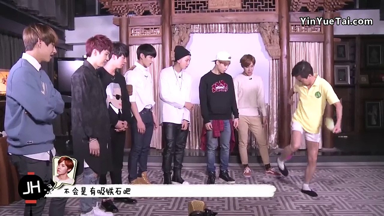 150204 BTS at idol show 防弹少年团特辑之笑弹胡同一 EP.02