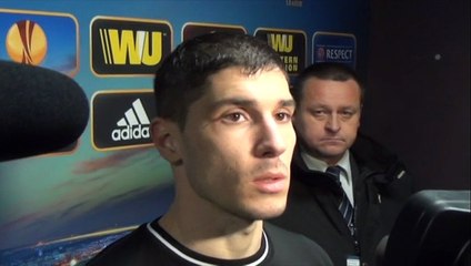 UEL EAG-KIEV (2-1)  : la réaction de Jérémy Pied