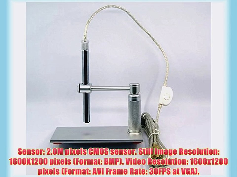 Vividia 2.0MP Handheld USB Digital Endoscope/Microscope with 12.0mm Tube Diameter