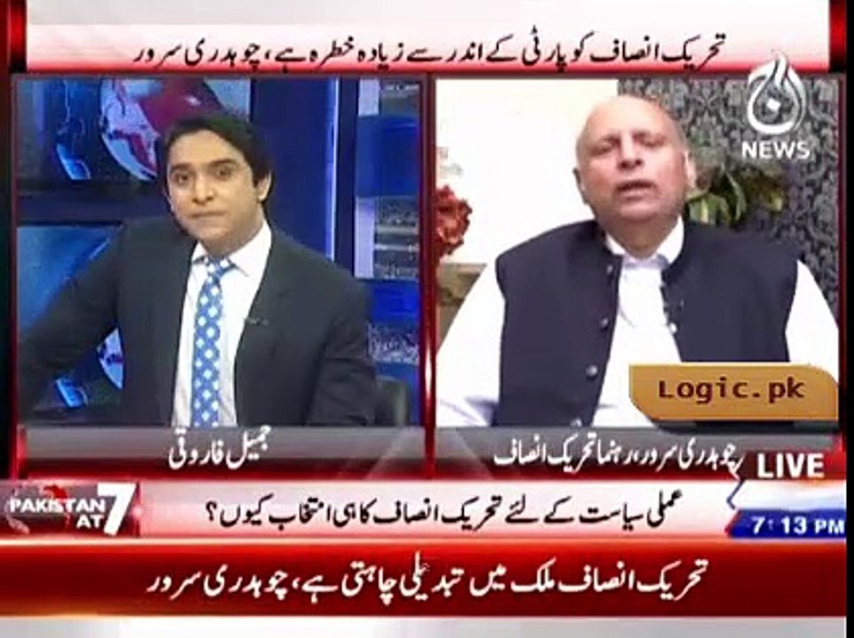 Ch Sarwar Revealed KP Police Reforms Was The Main Reason Behind His Joining Of PTI