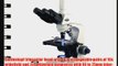 AmScope T340A-DK-LED Siedentopf Trinocular Compound Microscope 40X-1600X Magnification Brightfield/Darkfield