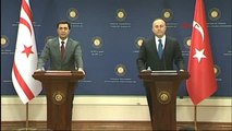 Mevlüt Çavuşoğlu, KKTC Dışişleri Bakanı Nami ile Ortak Basın Toplantısı Düzenledi 2