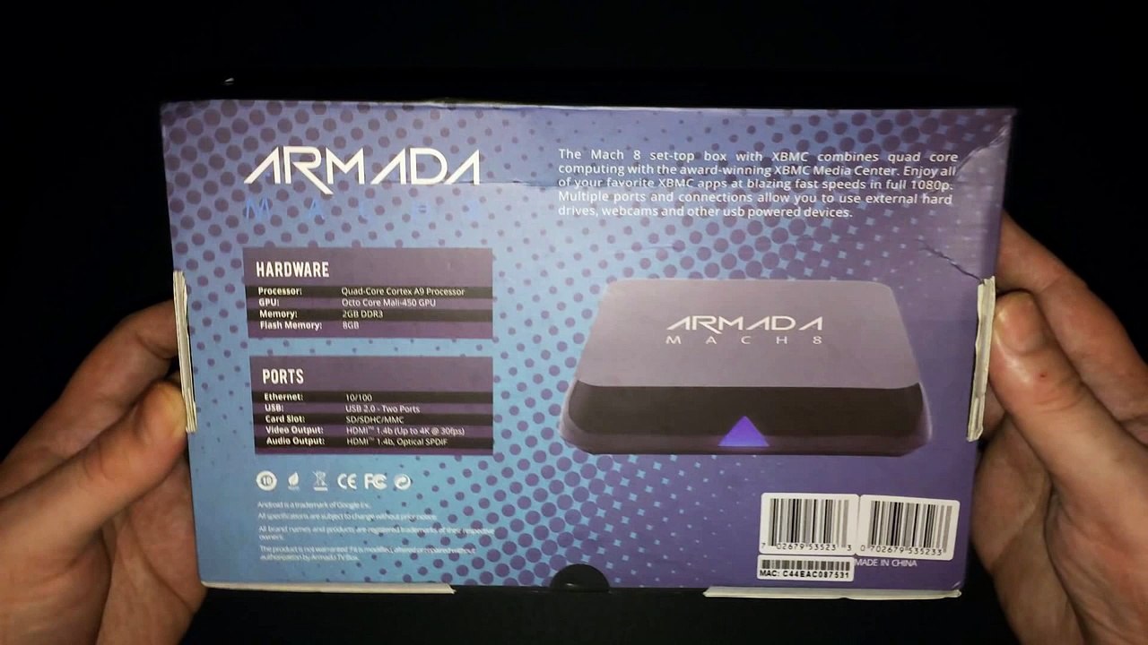 Armada Mach 8 Quad Core Pure Linux Edition - Unboxing & Overview