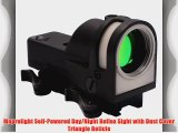 Meprolight Self-Powered Day/Night Reflex Sight with Dust Cover Triangle Reticle