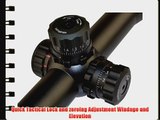 Sniper Scope LT4-16x40AOL with Side R/G/B Illqta W/eringflip Open Lens Cover