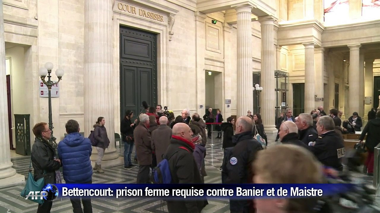 Bettencourt: prison ferme requise contre Banier et de Maistre