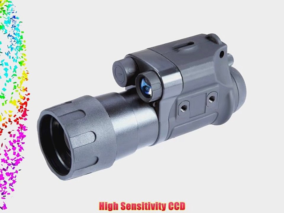 Armasight Prime DC 4x Magnification Digital Night Vision Monocular Black