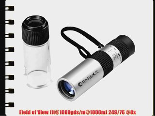 BARSKA 8-25X25 Zoom Monocular/Microscope