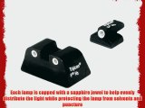 Smith And Wesson Fixed Rear 3 Dot Front And Rear Night Sight Set 9 mm