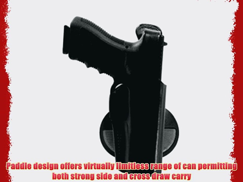 Bianchi 59 Special Agent Hip Holster - Glock 17 (Black Right Hand)