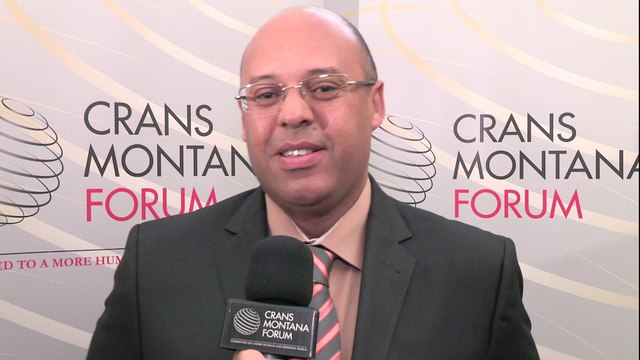 YOUSSEF IMGHI - Crans Montana Forum Bruxelles 2014 (Jean-Paul Carteron)