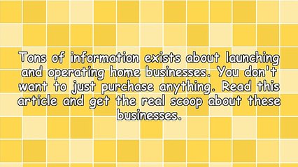 Keep Your Home Business Running Smoothly With These Great Tips!