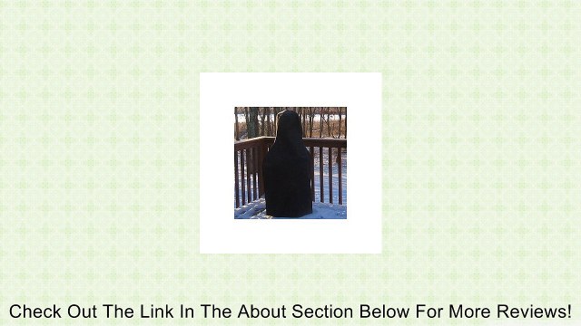 Extra Large Chiminea Cover in Black Review