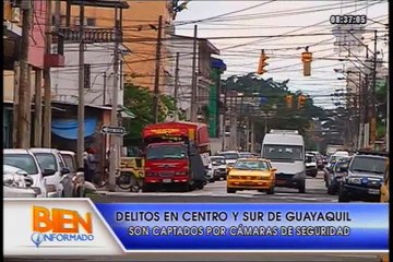 Bien Informado - Delitos son captados por cámaras de seguridad