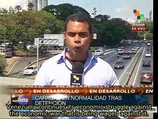 Economic activity in Venezuela continues to be normal