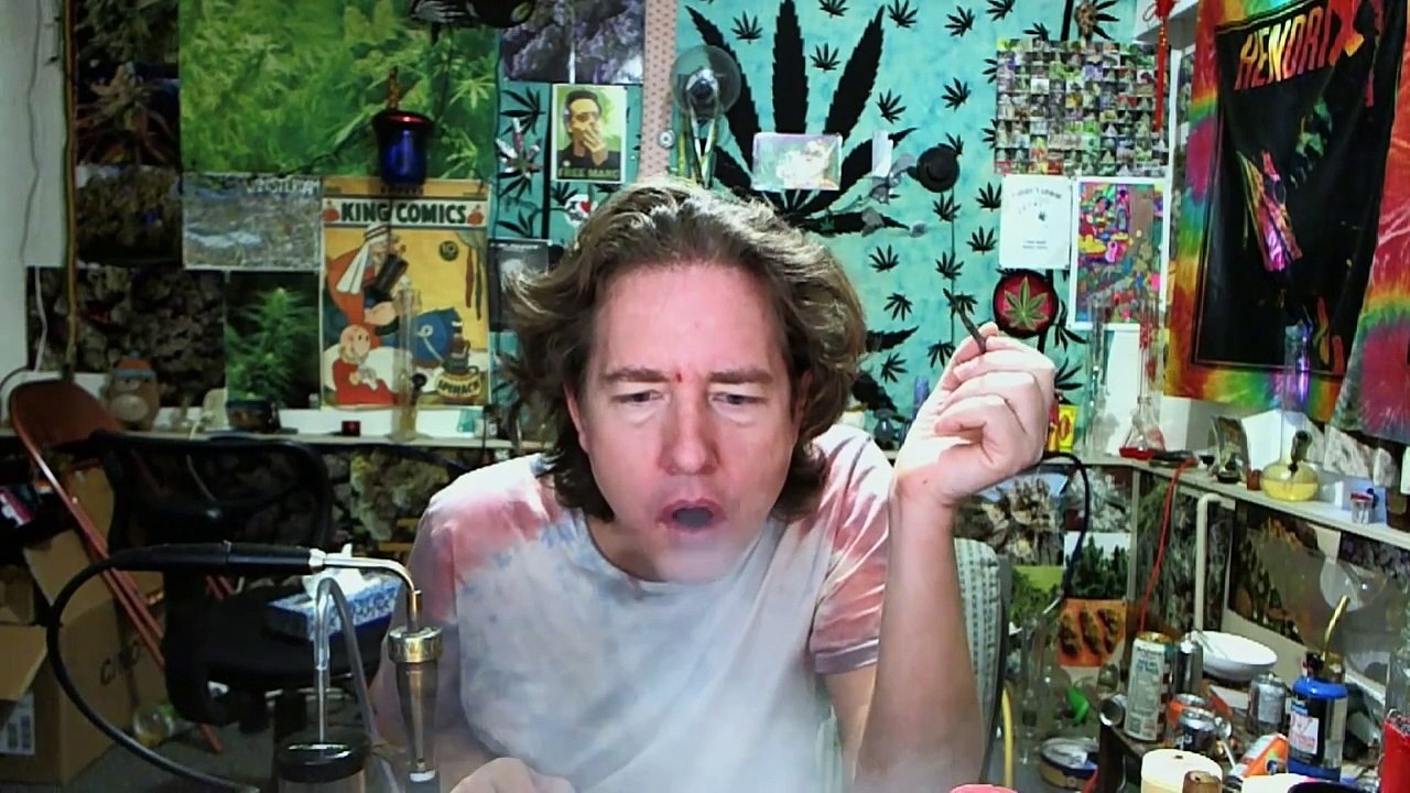 Bath time with Marijuana Man