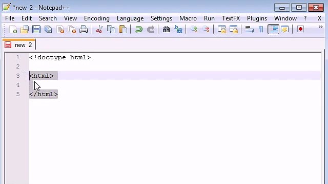 -XHTML and CSS Tutorial - 2 - Creating our First Webpage