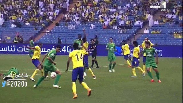 لقطه كامله ( ركله جزاء نصراويه لم تحتسب ) تعليق محمد عبدالجواد