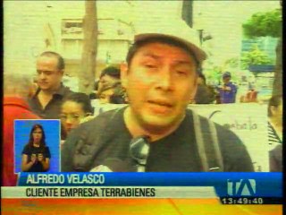 Supuestos afectados por empresa “Terrabienes” realizan plantón