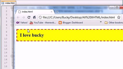 ---XHTML and CSS Tutorial - 22 - Border - YouTube