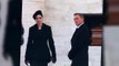 007 Daniel Craig und Monica Bellucci drehen eine Beerdigungsszene für Spectre