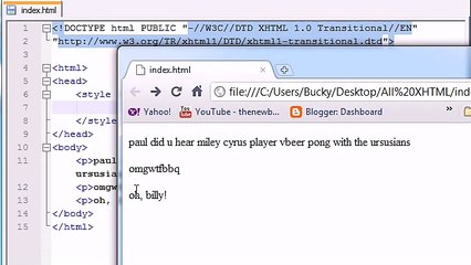 ---XHTML and CSS Tutorial - 33 - Pseudo Elements