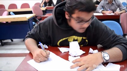 When Teacher Leaves The Exam Hall