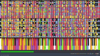 [Black MIDI] Synthesia - Necrofantasia "Every Skittles Lags All" 3.6 Million ~ TheTrustedComputer