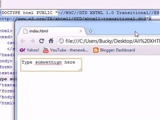 ---XHTML and CSS Tutorial - 43 - Text Areas - YouTube
