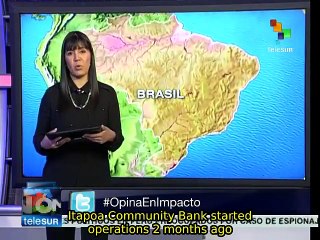 Itapoa Community Bank offers alternative financing in Brazil