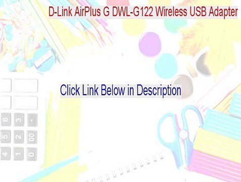 D-Link AirPlus G DWL-G122 Wireless USB Adapter(rev.B) Cracked [Instant Download 2015]