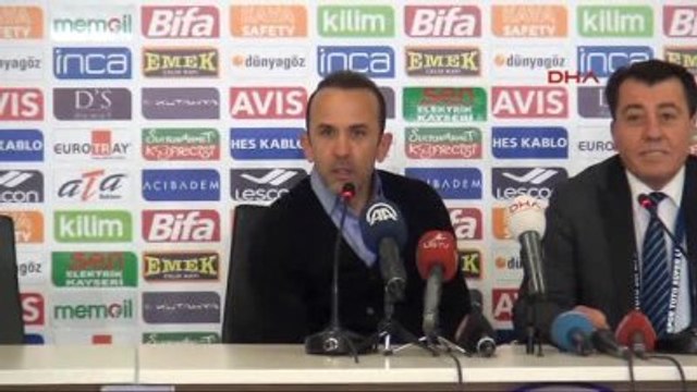 Sai Kayseri Erciyesspor - Torku Konyaspor Maçının Ardından