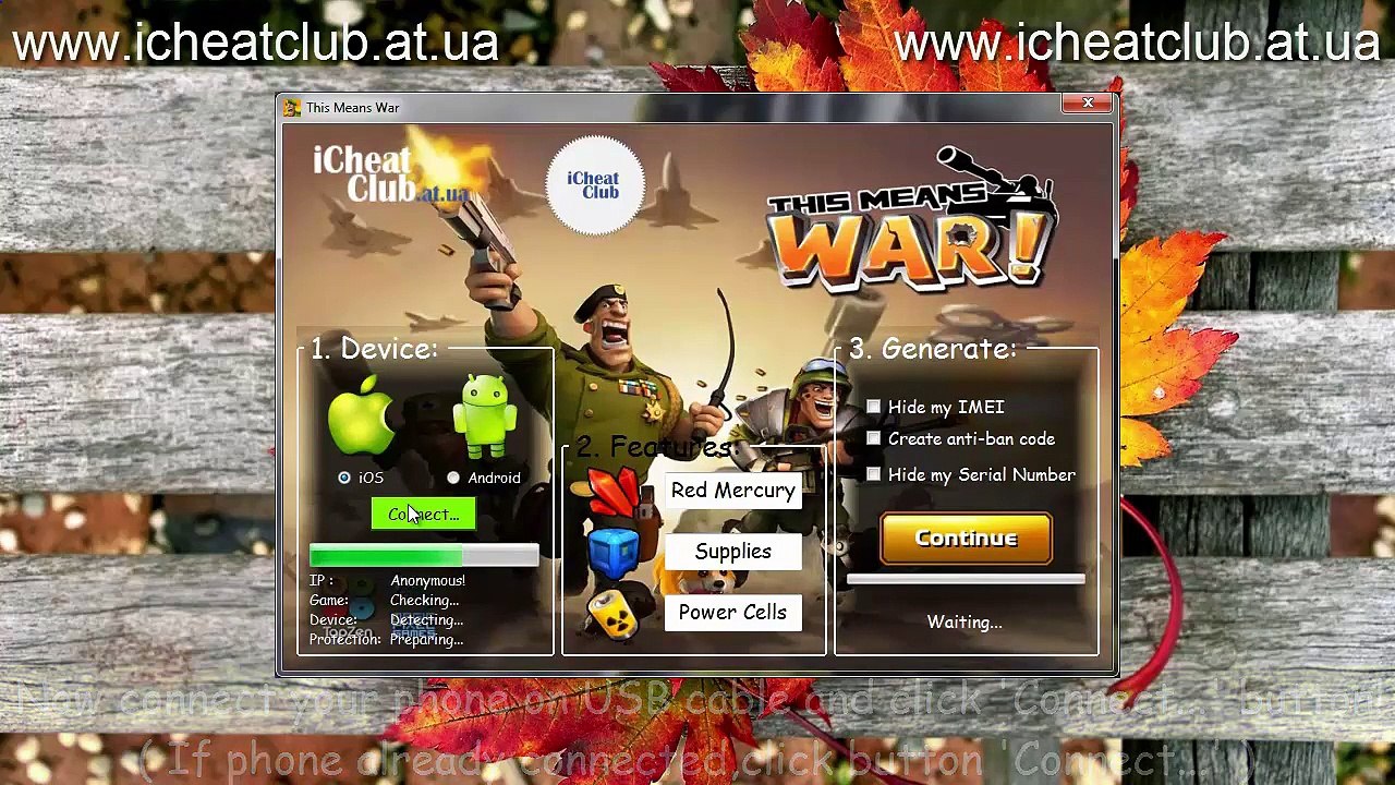 This Means War Generator Zasoby 2015 | Red rtęci, akcesoria, narzędzia komórki zasilania Hack! polski