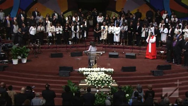 Sandra Crouch Speaks at Pastor Andrae Crouch Homegoing Celebration (Low)