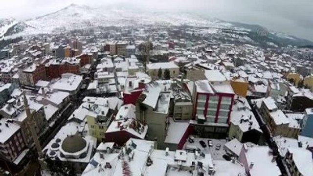 Yurtta Kış - Dursunbey'de Havadan Kış Manzaraları