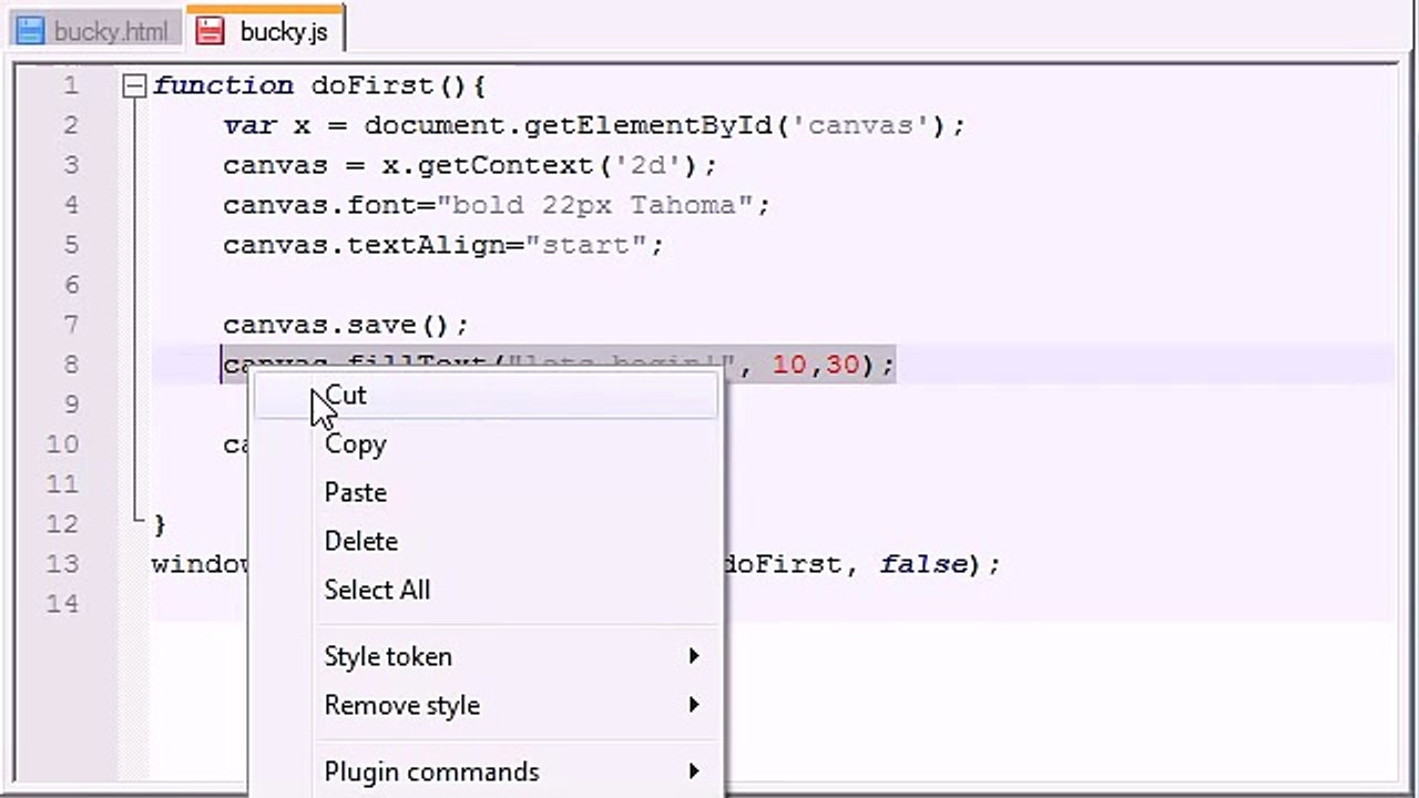 ---HTML5 Tutorial - 41 - Saving and Restoring the Canvas