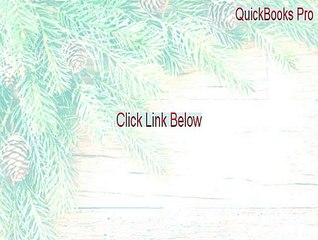QuickBooks Pro Cracked - Download Now (2015)