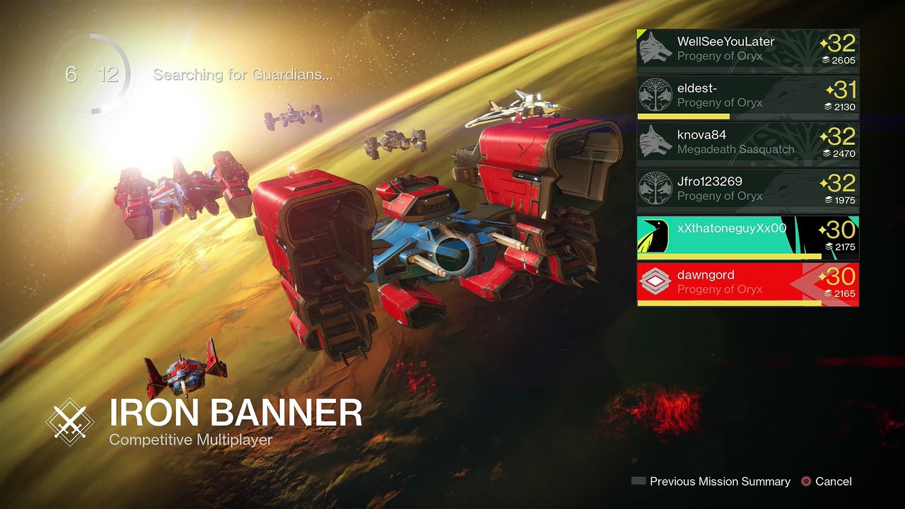 Destiny PS4 [Hawkmoon] Competitive Part 687 - Iron Banner (Rusted Lands, Earth) [With Commentary]