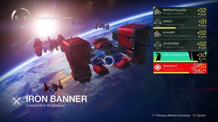 Destiny PS4 [Hawkmoon] Competitive Part 688 - Iron Banner (Twilight Gap, Earth) [With Commentary]