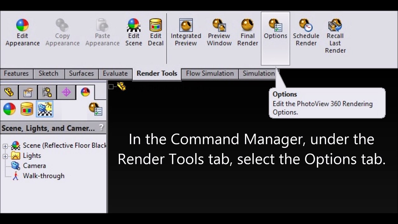 SolidWorks Rendering Tutorial: Contour Renders