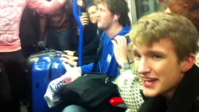 Let It Snow Christmas Flashmob (London Underground) - Out of the Blue