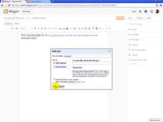 complete blogger settings and training